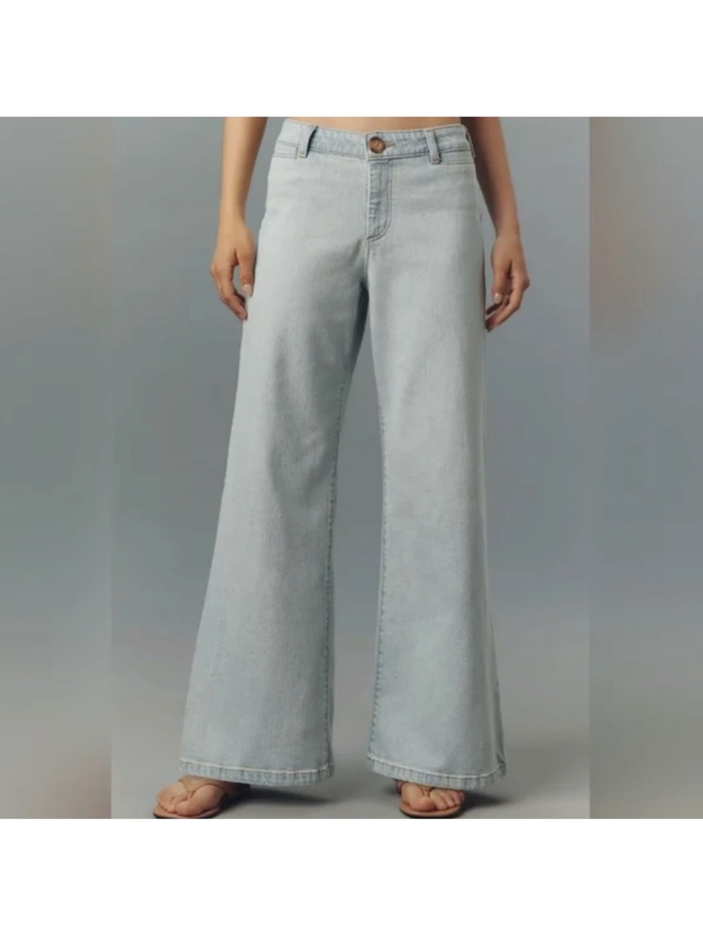 Maeve Pale Blue Wide Leg Colette Jeans